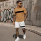 Conjunto Camiseta e Short Faixa Los Angeles Estiloso - Algodão Premium