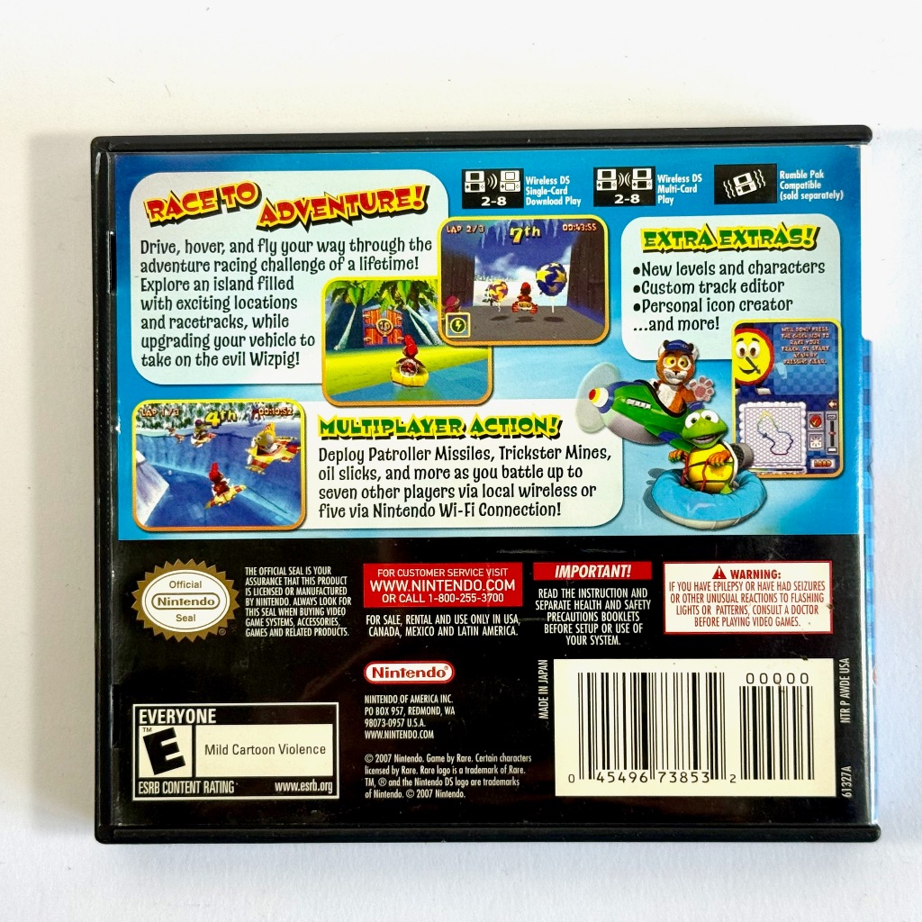 Diddy Kong Racing Ds Nintendo Ds | Shopee Brasil