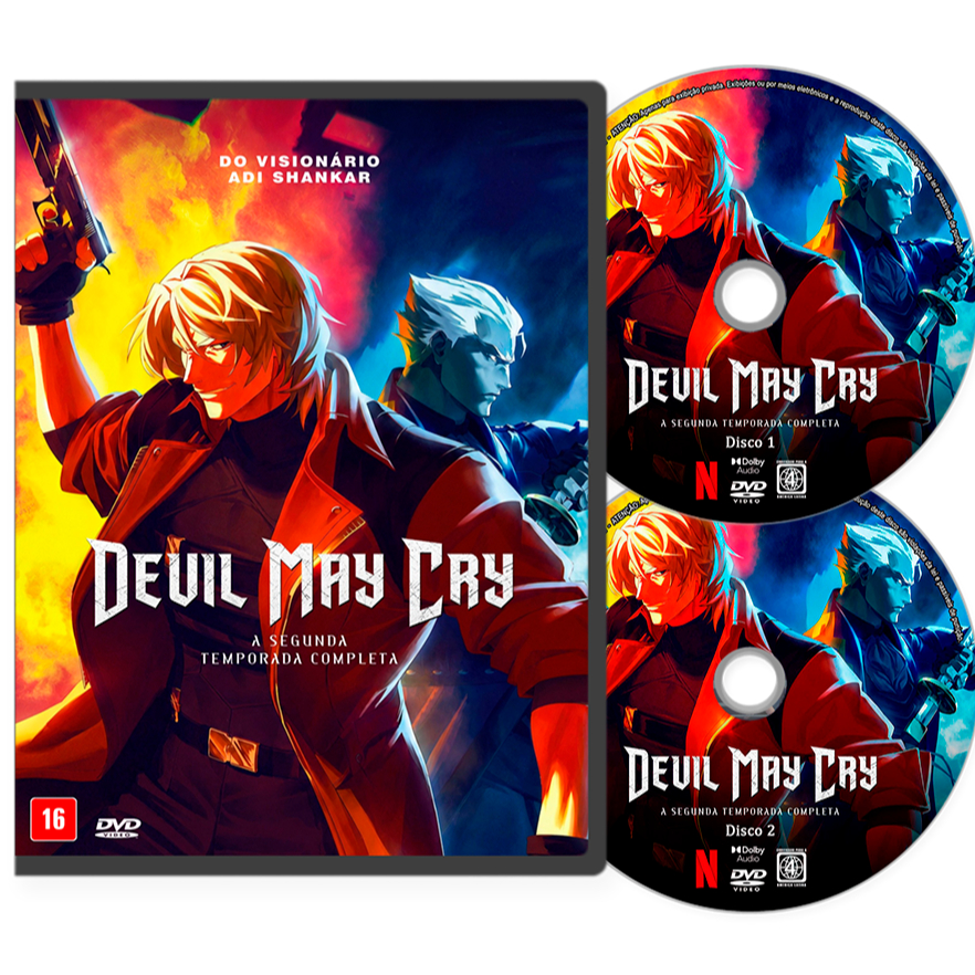 DVD - Devil May Cry 2° Temporada Completa (2x DVD) (Dublada e