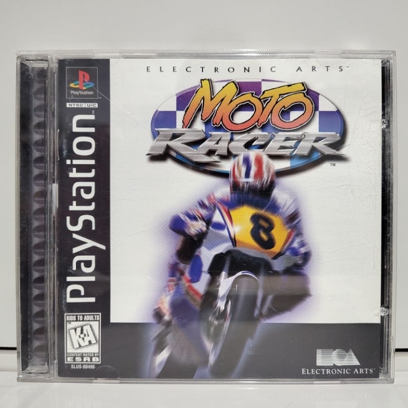 Moto Racer PS1 Original Americano Completo Black Label - Game Mídia ...