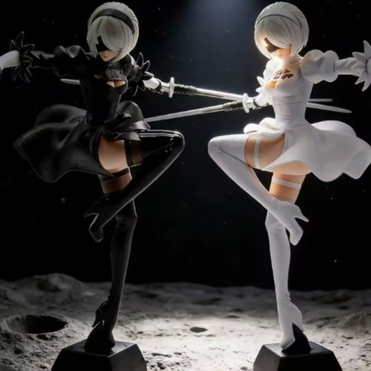 Action Figure Nier Automata de 15cm 2B A2 9S Boneca de Anime Setup