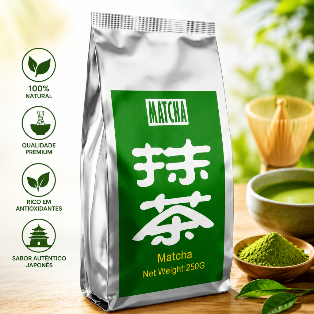 Chá Verde Japonês em Promoção na Shopee Brasil 2026