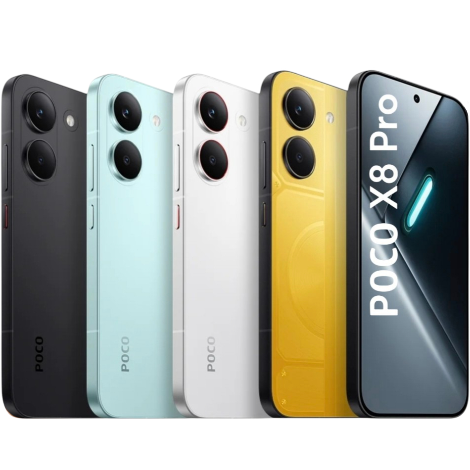 Celular Xiaomi Poco X8 Pro 5G, Tela Amoled 6.59", Câmera 50MP, Bateria 6.500 mAh, Versão Global Original