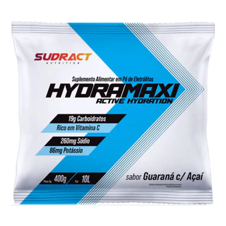 Hydramaxi Isotônico em Pó - 400g Refil Sudract Nutrition
