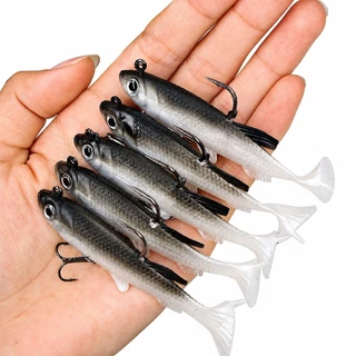 Isca artificial bait soft nado realista pesca Robalo, Tucunaré, Black Bass, Corvina, Traíra
