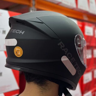 CAPACETE RACE TECH HIT MONOCOLOR BÁSICO PRETO BRANCO TITANIUM OFERTA