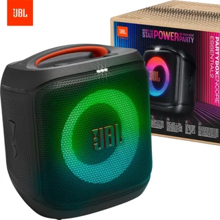 Caixa de Som JBL PartyBox Encore Essential 2 100W RMS Bluetooth 5.4 IPX4 Bateria 15h Luzes Entrada para Microfone