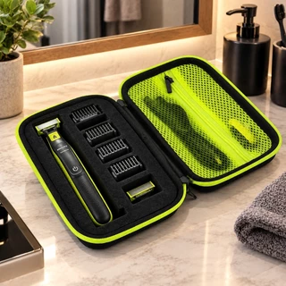 Estojo de armazenamento para o barbeador Philips, Estojo portátil EVA para aparador elétrico Estojo de viagem Capa prote