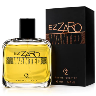 Perfume Masculino EZ Zaro Wanted Eau de Toilette 100ml Fixação Intensa e Duradoura - Promoção!