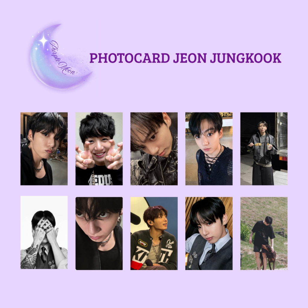 Photocard Jung Kook (feito por fã)