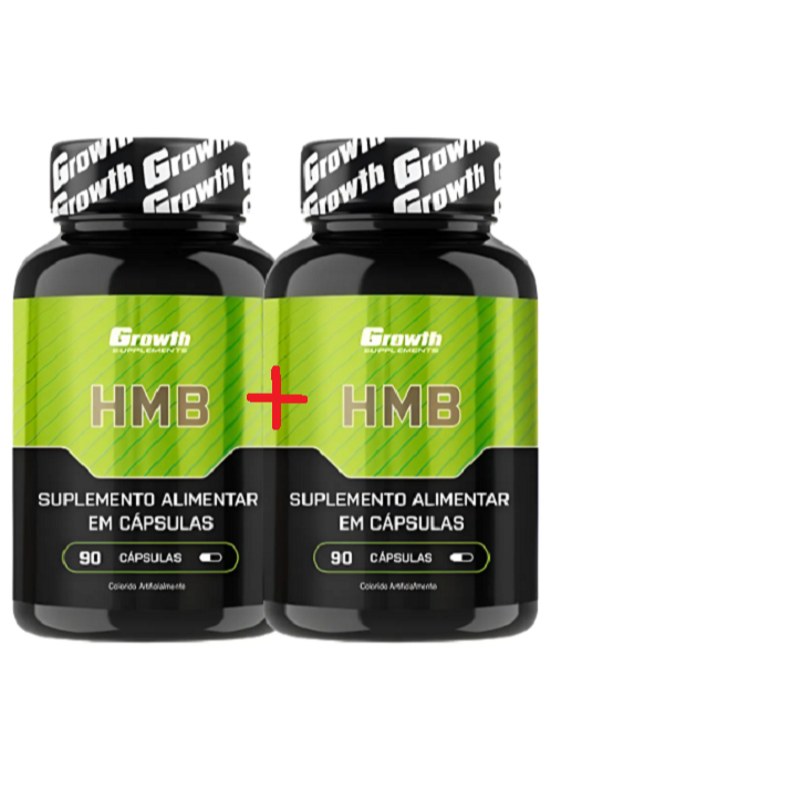 1 ou 2 Hmb 90caps Growth Supplements Original com Nota Fiscal
