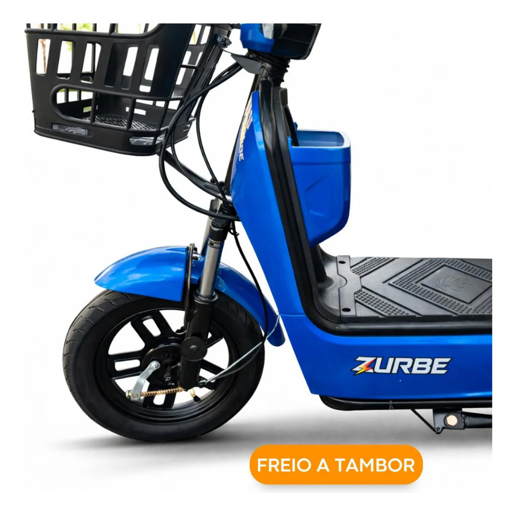 Bicicleta Scooter Bike Elétrica ZX ZOOM 500w Bateria Chumbo