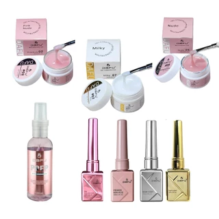 DAFU - Kit Completo com 3 Géis e 5 Preparadores Para Alongamento de Unhas de Gel Fibra com Anvisa em Oferta na Shopee
