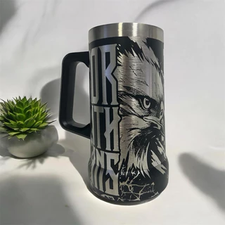 Caneca Térmica 710ml Personalizado a Laser 360° graus Timão