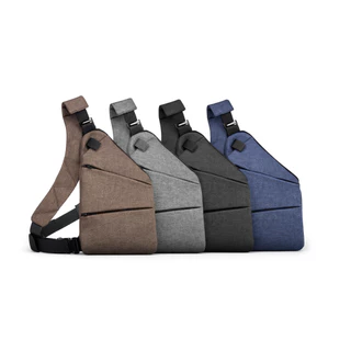 Bolsa Antifurto de Ombro Transversal Unissex Premium Viagem Porta Celular