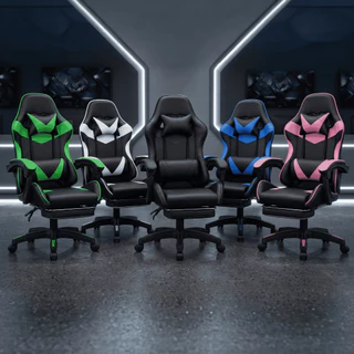 Cadeira Gamer Premium Escritório Giratória 360º Reclinável Apoio Para Pés E Encosto Ajustável Couro em Oferta na Shopee