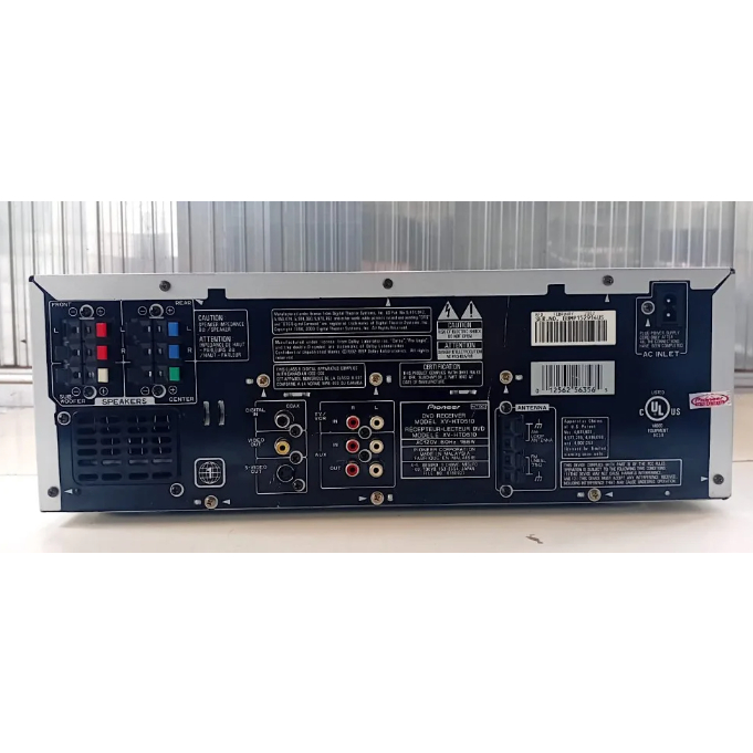 Pioneer Dvd Receiver Xv-htd510 - Leia Descricao | Shopee Brasil