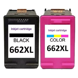 1 jogo de cartuchos de impressora um 662xl preto um 662xl colorido