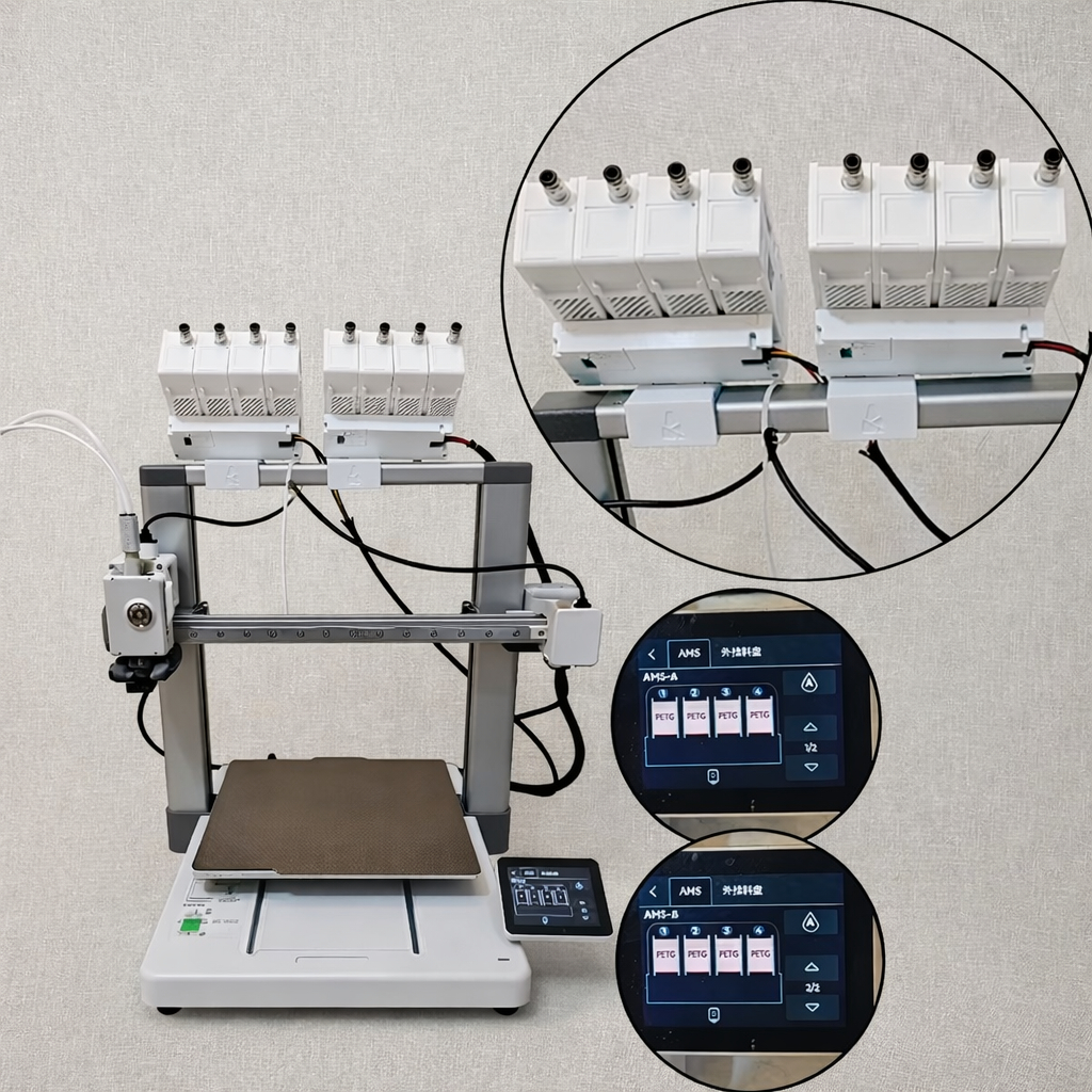 BMCU Compatível AMS LITE para bambu lab p1s, a1 ou a1 mini