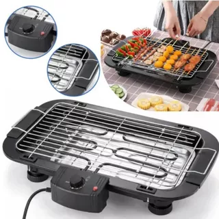 Churrasqueira Elétrica Interior Exterior Sem fumaça Grelhador Portátil Cozinha 110v