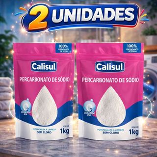 Percarbonato de Sodio Calisul -  100% Pure  - Tira Manchas Roupas Brancas e Coloridas — foto 3 — Achou Levou Brasil