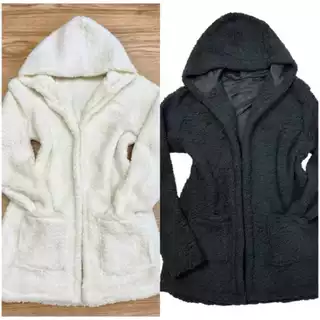 casaco ted femenino inverno sem ziper