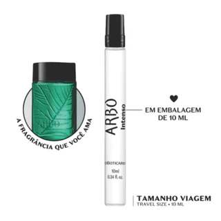 [MINI] Arbo Intenso Desodorante Colônia Masculino O Boticário - 10ml | Perfume Caneta Tamanho Viagem
