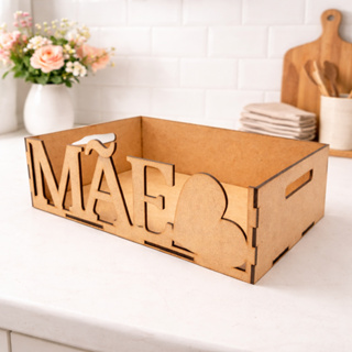 Bandeja para Presente de Dia das Mães Cesta de Café da manhã Kits Ideia de presente mãe em Oferta na Shopee