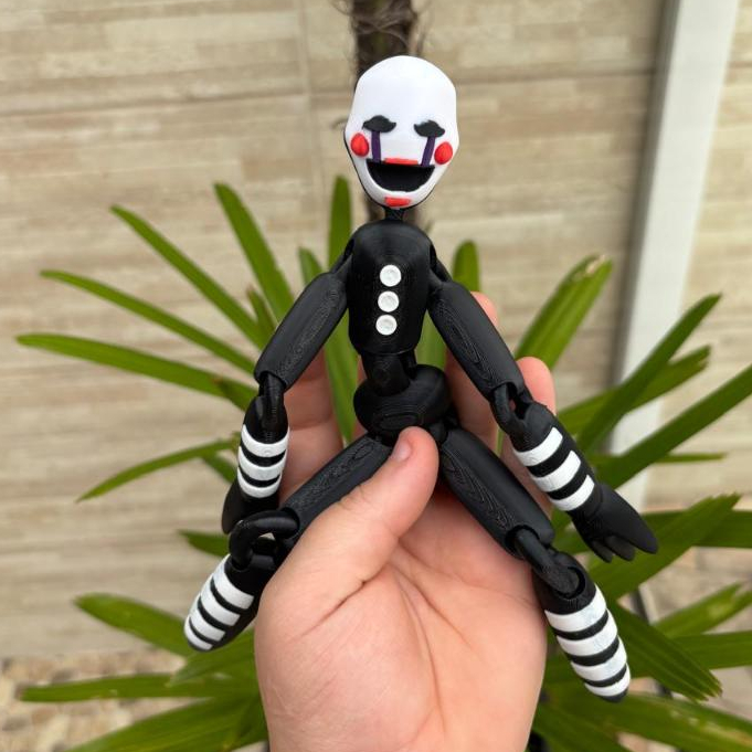 Puppet Boneca Articulada 20cm e 30cm - Em Impressão 3D. | Shopee Brasil