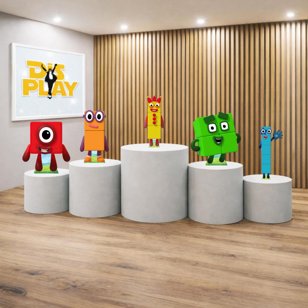 Display Numberblocks - Kit 10 unidades de mesa | Shopee Brasil