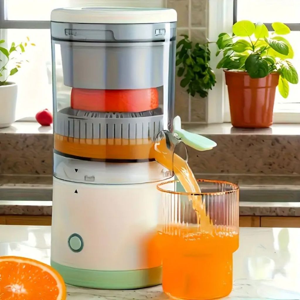 Espremedor Elétrico Laranja Limão Frutas P/ Fazer Sucos Reca