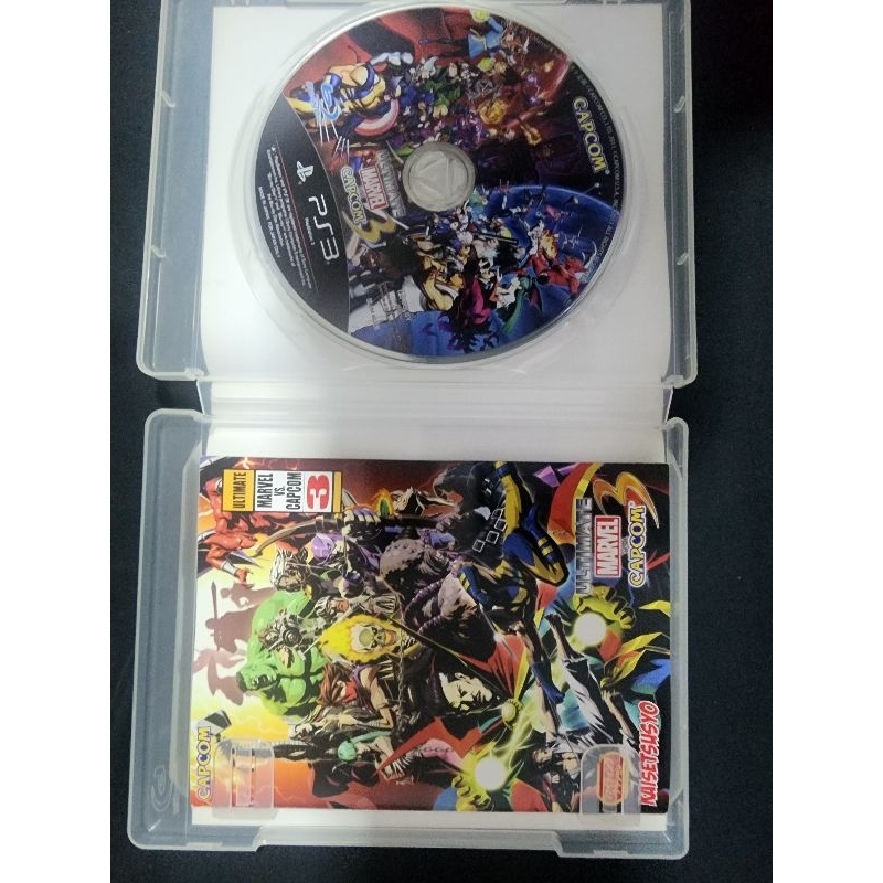Ultimate Marvel vs Capcom 3 Ps3 JP mídia física | Shopee Brasil
