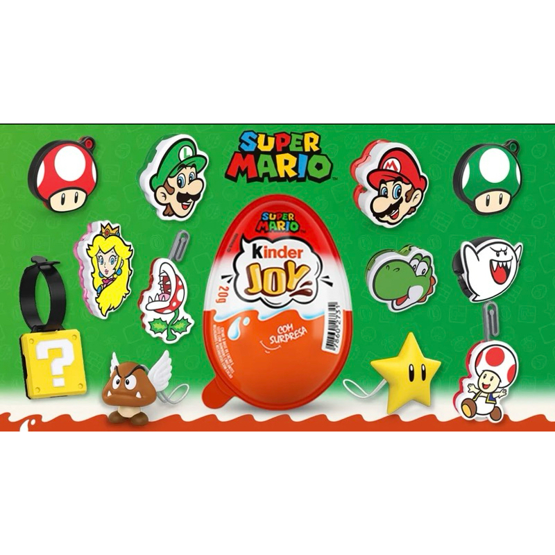 Boo Super Mario - Kinder Joy VQ394 | Shopee Brasil