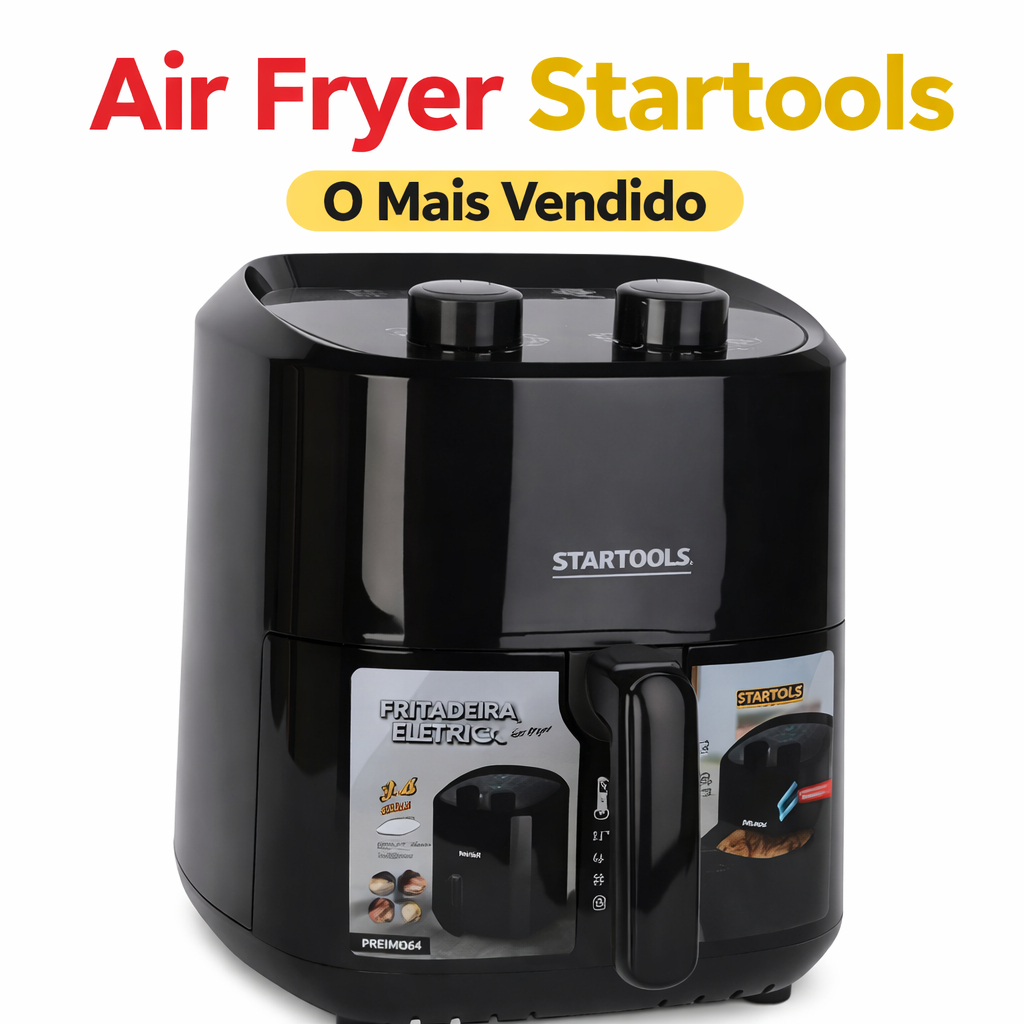 Airfryer Fritadeira Sem Oleo Capacidade 34 Litros Potencia 1