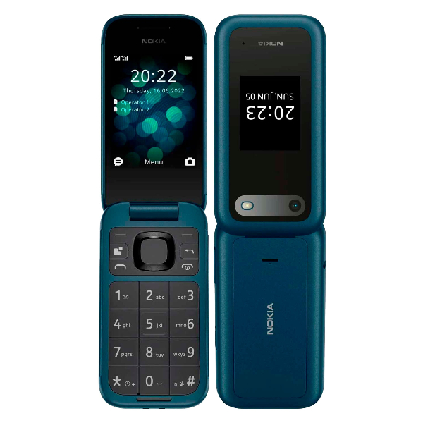 Celular para idoso Nokia 2660 Flip TA-1474 / 4G / 48MB / 128MB