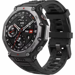 Smartwatch Original Amazfit T-Rex 3 Militar 48mm 2000nits GPS Dual Band Mapas Offline Bateria 3 Semanas 170 Esportes