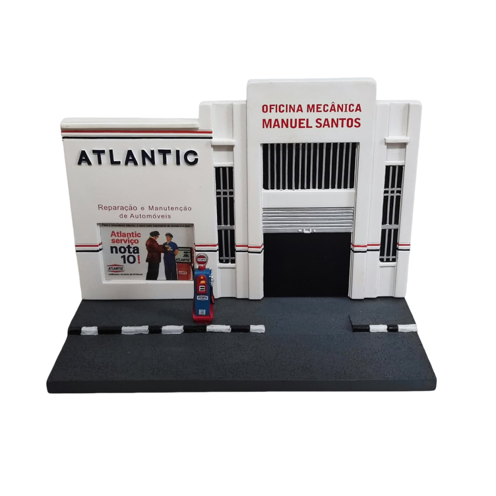 Diorama Posto Atlantic - Carros Inesquecíveis Do Brasil | Shopee Brasil