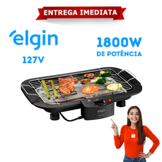 Churrasqueira Elétrica Elgin BBQ Show 1800w 127v