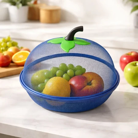 Fruteira Telada Com Tampa Ante Mosquito Formato De Fruta