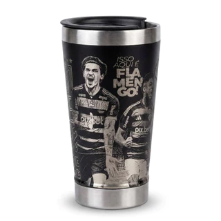 Copo Térmico Personalizado Time Com Gravação A Laser 473ml