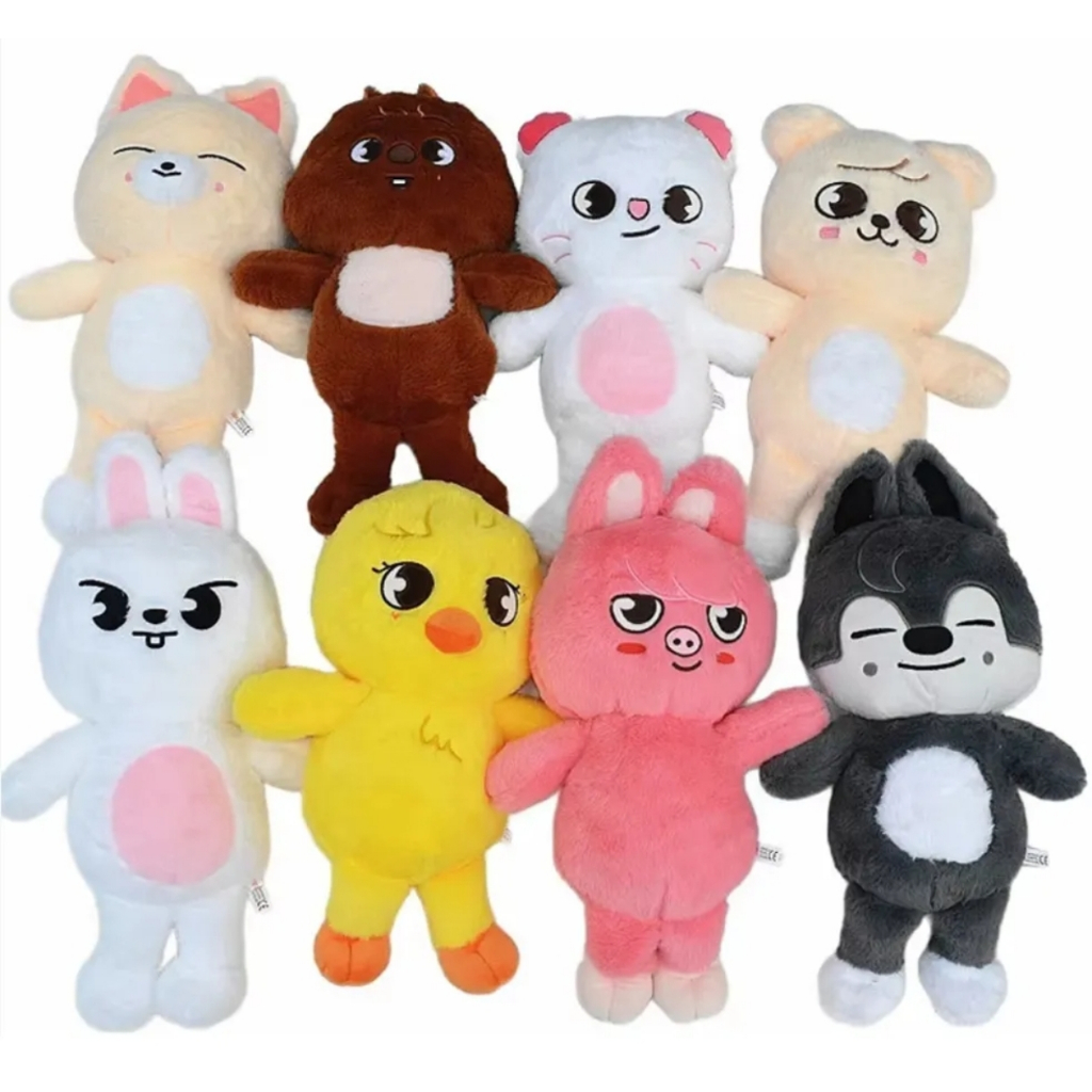 Pelúcia Wolf Chan Skzoo Stray Kids 55cm Kpop Gigante | Shopee Brasil
