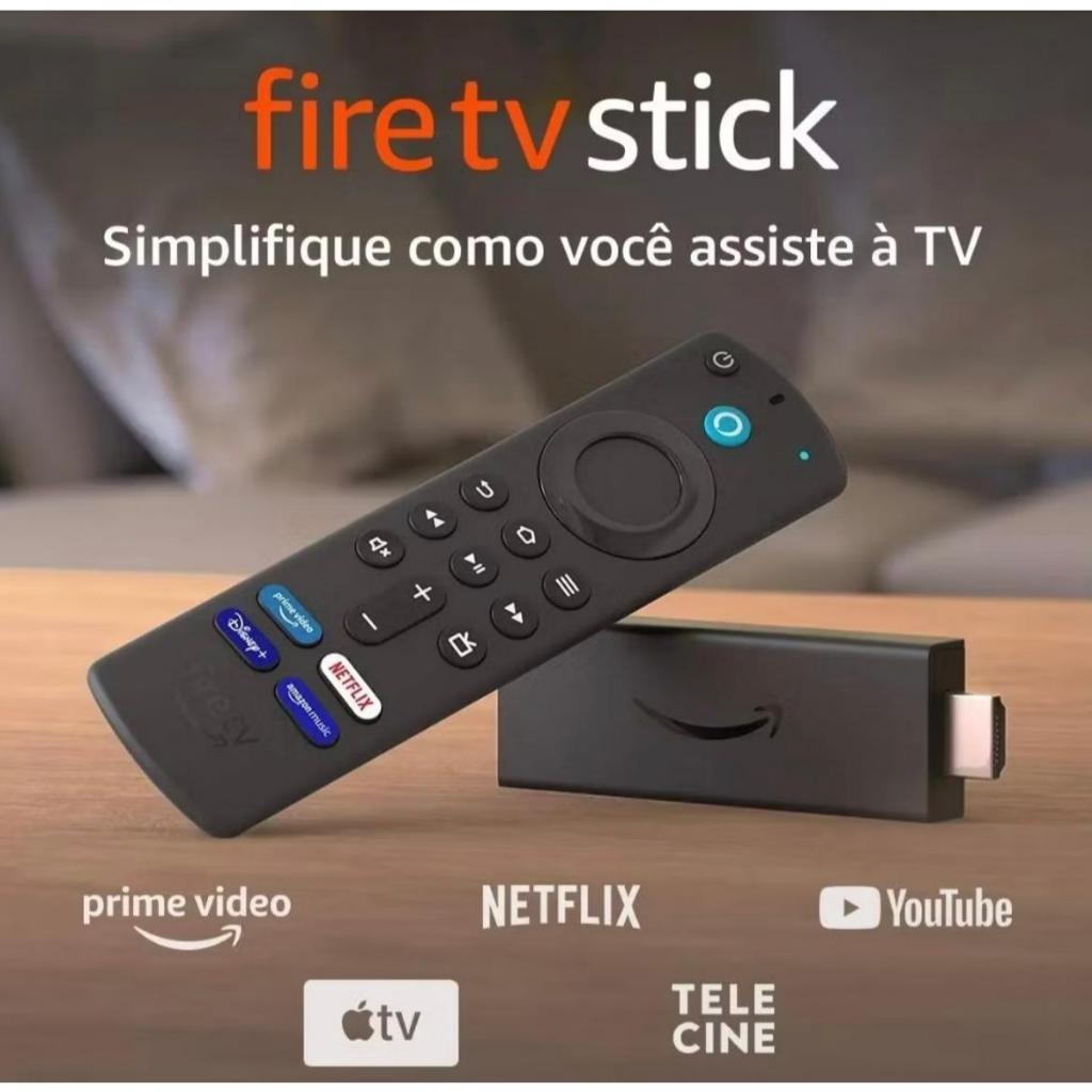 Amazon Fire Tv Stick 4k Select 8gb Alexa Controle (2025) Preto De