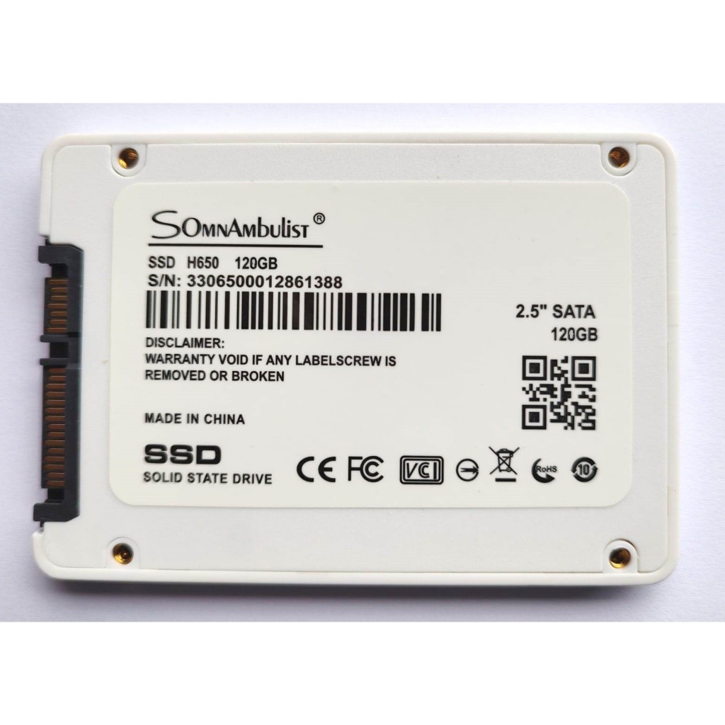 Disco Sólido Interno Hd Ssd - 120gb - 256gb - Somnambulist
