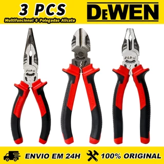 Multifuncional Wire Stripper Eletricista,Alicates,Ferramenta de Crimpagem,Corte Descascador de fio