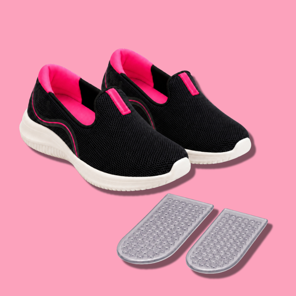 View product: Tênis Meia Feminino Calce Fácil Botinha corridaEsportivo Sneaker Slip On Casual confortável Academia
