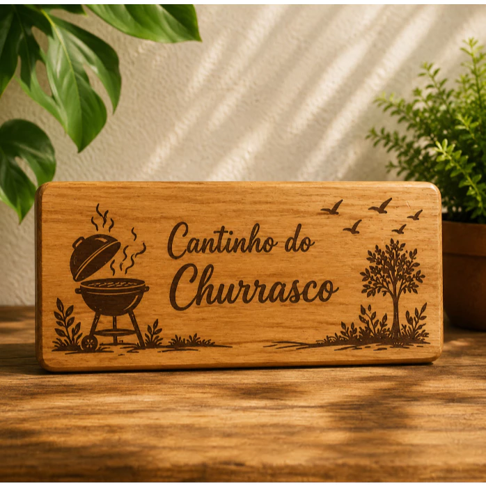 Placa de madeira