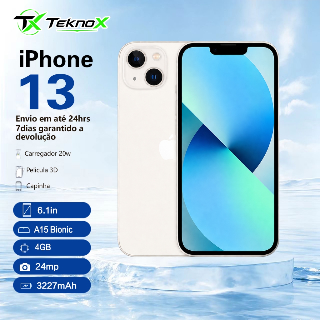 Celular Apple iPhone 13 128GB/256GB VITRINE | Shopee Brasil