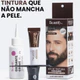 Tinta para Barba e Bigode Beautify Kit Tintura Barba Coloração Profissional Kit Barba Masculino 10g