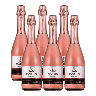 Espumante Moscatel Rosé 660ml Kit - San Martin ( Serra Gaúcha )