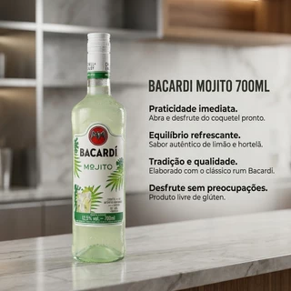 Rum Bacardi Mojito 700 ML